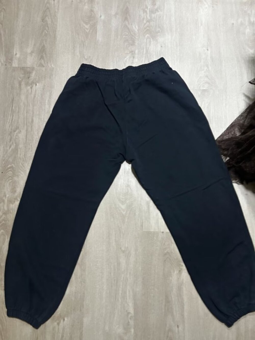 Nike Club Fleece Joggers — Navy Black, Size L